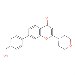 870297-54-4  4H-1-Benzopyran-4-one, 7-[4-(hydroxymethyl)phenyl]-2-(4-morpholinyl)-