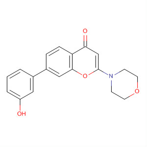 870297-55-5  4H-1-Benzopyran-4-one, 7-(3-hydroxyphenyl)-2-(4-morpholinyl)-