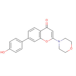 870297-56-6  4H-1-Benzopyran-4-one, 7-(4-hydroxyphenyl)-2-(4-morpholinyl)-
