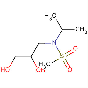 87036-93-9  Methanesulfonamide, N-(2,3-dihydroxypropyl)-N-(1-methylethyl)-