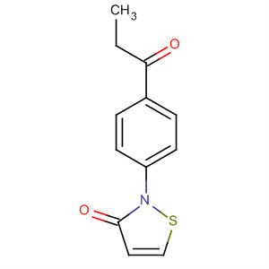 870476-67-8  3(2H)-Isothiazolone, 2-[4-(1-oxopropyl)phenyl]-