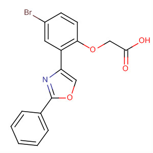 870810-53-0  Acetic acid, [4-bromo-2-(2-phenyl-4-oxazolyl)phenoxy]-