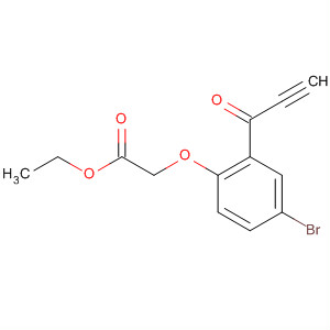 870811-28-2  Acetic acid, [4-bromo-2-(1-oxo-2-propynyl)phenoxy]-, ethyl ester