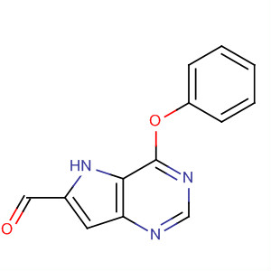 871027-34-8  5H-Pyrrolo[3,2-d]pyrimidine-6-carboxaldehyde, 4-phenoxy-