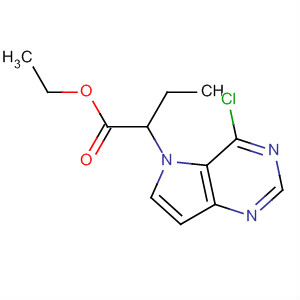 871028-21-6  5H-Pyrrolo[3,2-d]pyrimidine-5-butanoic acid, 4-chloro-, ethyl ester