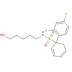 871113-78-9  [1,1'-Biphenyl]-4-sulfonamide, 2',4'-difluoro-N-(5-hydroxypentyl)-