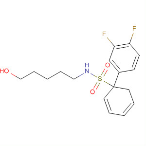 871113-80-3  [1,1'-Biphenyl]-4-sulfonamide, 3',4'-difluoro-N-(5-hydroxypentyl)-