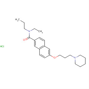 871120-65-9  2-Naphthalenecarboxamide,N-ethyl-6-[3-(1-piperidinyl)propoxy]-N-propyl-, monohydrochloride