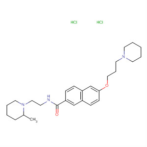 871120-93-3  2-Naphthalenecarboxamide,N-[2-(2-methyl-1-piperidinyl)ethyl]-6-[3-(1-piperidinyl)propoxy]-,dihydrochloride