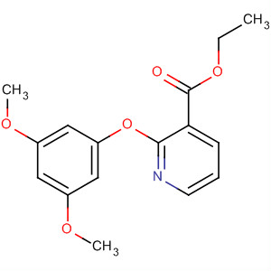 871214-19-6  3-Pyridinecarboxylic acid, 2-(3,5-dimethoxyphenoxy)-, ethyl ester