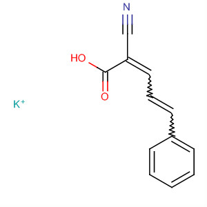 87133-49-1  2,4-Pentadienoic acid, 2-cyano-5-phenyl-, potassium salt