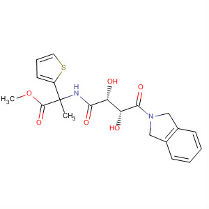 871722-90-6  2-Thiophenepropanoic acid,a-[[(2R,3R)-4-(1,3-dihydro-2H-isoindol-2-yl)-2,3-dihydroxy-1,4-dioxobutyl]amino]-, methyl ester