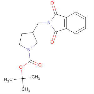 871726-14-6  1-Pyrrolidinecarboxylic acid,3-[(1,3-dihydro-1,3-dioxo-2H-isoindol-2-yl)methyl]-, 1,1-dimethylethylester