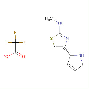 871727-46-7  2-Thiazolamine, 4-[(2R)-2,5-dihydro-1H-pyrrol-2-yl]-N-methyl-,mono(trifluoroacetate)
