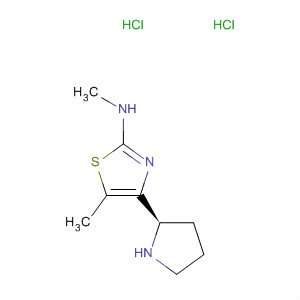 871727-62-7  2-Thiazolamine, N,5-dimethyl-4-(2R)-2-pyrrolidinyl-, dihydrochloride