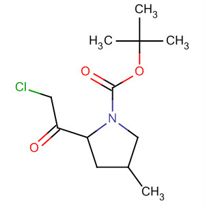 871727-79-6  1-Pyrrolidinecarboxylic acid, 2-(chloroacetyl)-4-methyl-,1,1-dimethylethyl ester, (2R,4R)-