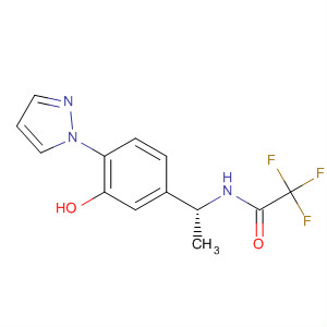 871728-37-9  Acetamide,2,2,2-trifluoro-N-[(1R)-1-[3-hydroxy-4-(1H-pyrazol-1-yl)phenyl]ethyl]-