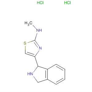 871729-52-1  2-Thiazolamine, 4-(2,3-dihydro-1H-isoindol-1-yl)-N-methyl-,dihydrochloride
