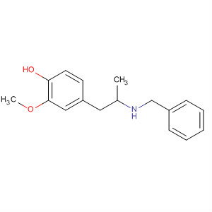 87182-34-1  Phenol, 2-methoxy-4-[2-[(phenylmethyl)amino]propyl]-