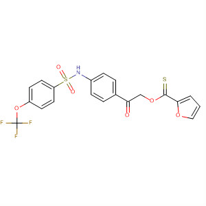 871832-51-8  2-Furancarbothioic acid,S-[2-oxo-2-[4-[[[4-(trifluoromethoxy)phenyl]sulfonyl]amino]phenyl]ethyl]ester