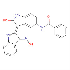 871837-67-1  Benzamide,N-[3-[1,3-dihydro-3-(hydroxyimino)-2H-indol-2-ylidene]-2,3-dihydro-2-oxo-1H-indol-5-yl]-