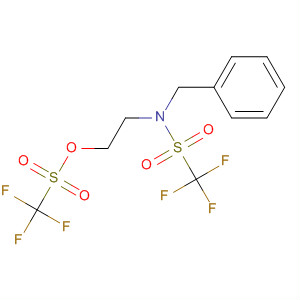 872007-53-9  Methanesulfonic acid, trifluoro-,2-[(phenylmethyl)[(trifluoromethyl)sulfonyl]amino]ethyl ester