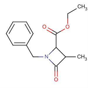 872164-93-7  2-Azetidinecarboxylic acid, 3-methyl-4-oxo-1-(phenylmethyl)-, ethylester, (2R,3R)-rel-