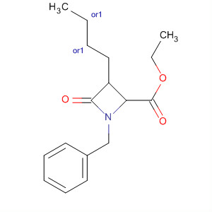 872164-96-0  2-Azetidinecarboxylic acid, 3-butyl-4-oxo-1-(phenylmethyl)-, ethyl ester,(2R,3R)-rel-