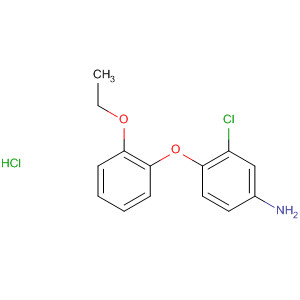 87231-34-3  Benzenamine, 3-chloro-4-(2-ethoxyphenoxy)-, hydrochloride