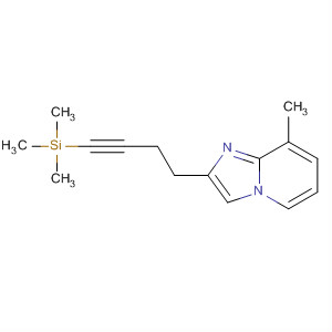 872362-99-7  Imidazo[1,2-a]pyridine, 8-methyl-2-[4-(trimethylsilyl)-3-butynyl]-