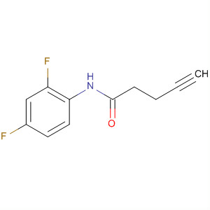 872368-59-7  4-Pentynamide, N-(2,4-difluorophenyl)- 872368-59-7  4-Pentynamide, N-(2,4-difluorophenyl)-