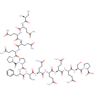 872492-48-3  L-Proline,L-seryl-L-glutaminyl-L-glutaminyl-L-glutaminyl-L-glutaminyl-L-prolyl-L-prolyl-L-phenylalanyl-L-seryl-L-glutaminyl-L-glutaminyl-L-glutaminyl-L-glutaminyl-L-seryl-