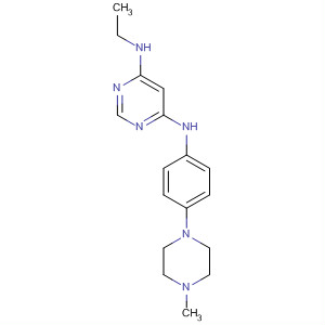 872511-29-0  4,6-Pyrimidinediamine, N-ethyl-N'-[4-(4-methyl-1-piperazinyl)phenyl]-
