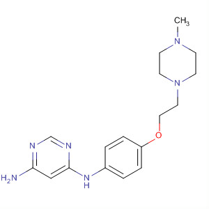 872511-62-1  4,6-Pyrimidinediamine, N-[4-[2-(4-methyl-1-piperazinyl)ethoxy]phenyl]-