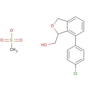 872518-52-0  2-Benzofuranmethanol, 7-(4-chlorophenyl)-2,3-dihydro-,methanesulfonate