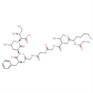 872539-61-2  L-Isoleucine, glycyl-L-lysyl-L-valylglycylglycylglycyl-L-phenylalanyl-L-leucyl-