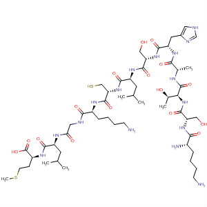 872541-32-7  L-Methionine,L-lysyl-L-seryl-L-threonyl-L-alanyl-L-histidyl-L-seryl-L-leucyl-L-cysteinyl-L-lysylglycyl-L-leucyl-
