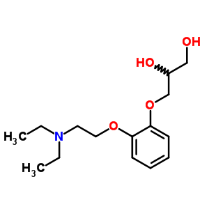 101086-68-4  3-{2-[2-(diethylamino)ethoxy]phenoxy}propane-1,2-diol