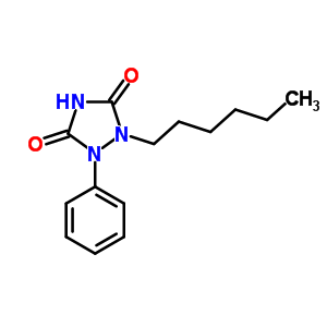 101116-81-8  1-hexyl-2-phenyl-1,2,4-triazolidine-3,5-dione