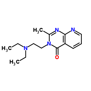 101204-95-9  3-[2-(diethylamino)ethyl]-2-methylpyrido[2,3-d]pyrimidin-4(3H)-one