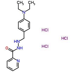 101976-19-6  N'-[4-(diethylamino)benzyl]pyridine-2-carbohydrazide trihydrochloride