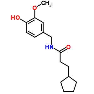 102128-90-5  3-cyclopentyl-N-(4-hydroxy-3-methoxybenzyl)propanamide