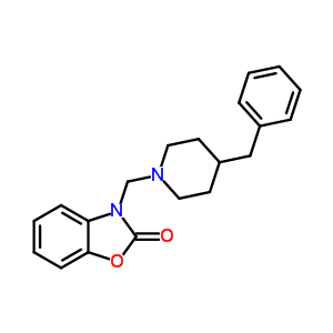 104837-18-5  3-[(4-benzylpiperidin-1-yl)methyl]-1,3-benzoxazol-2(3H)-one