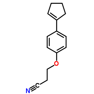 105886-94-0  3-(4-cyclopent-1-en-1-ylphenoxy)propanenitrile
