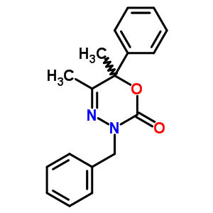 105889-07-4  3-benzyl-5,6-dimethyl-6-phenyl-3,6-dihydro-2H-1,3,4-oxadiazin-2-one