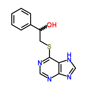 106609-74-9  1-phenyl-2-(7H-purin-6-ylsulfanyl)ethanol