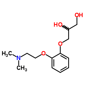 107410-32-2  3-{2-[2-(dimethylamino)ethoxy]phenoxy}propane-1,2-diol