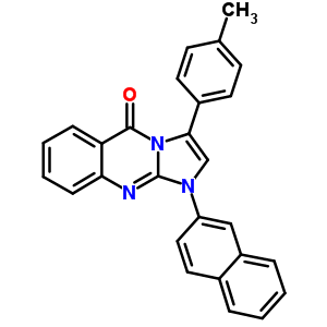 107604-87-5  3-(4-methylphenyl)-1-naphthalen-2-ylimidazo[2,1-b]quinazolin-5(1H)-one