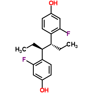 108332-34-9;85720-49-6  4-[(1R,2S)-1-ethyl-2-(2-fluoro-4-hydroxyphenyl)butyl]-3-fluorophenol