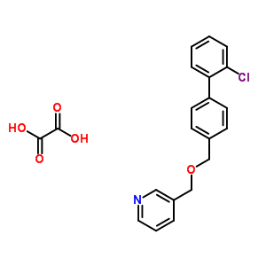 109523-83-3  3-{[(2'-chlorobiphenyl-4-yl)methoxy]methyl}pyridine ethanedioate